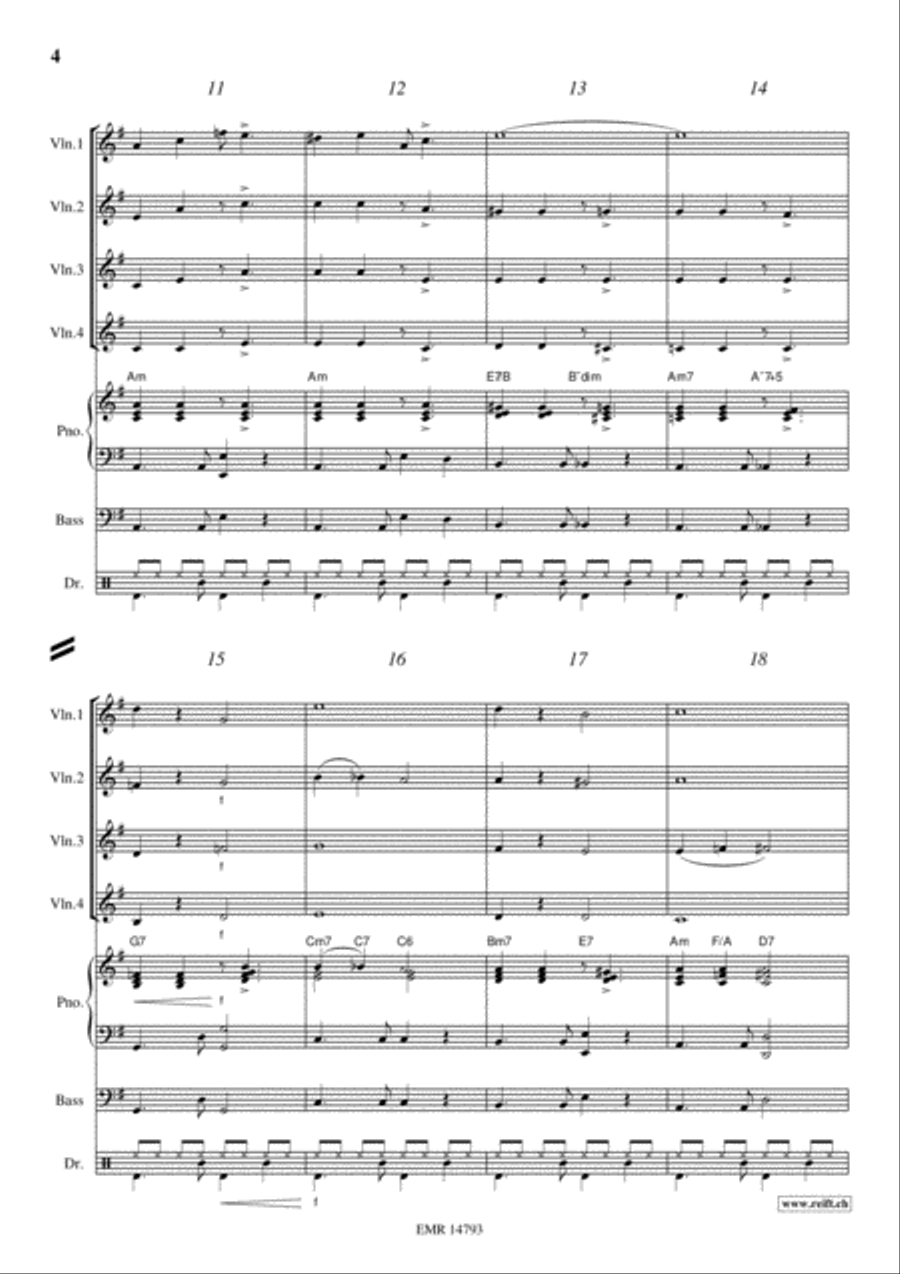 Latino Violin scores gallery preview page 4