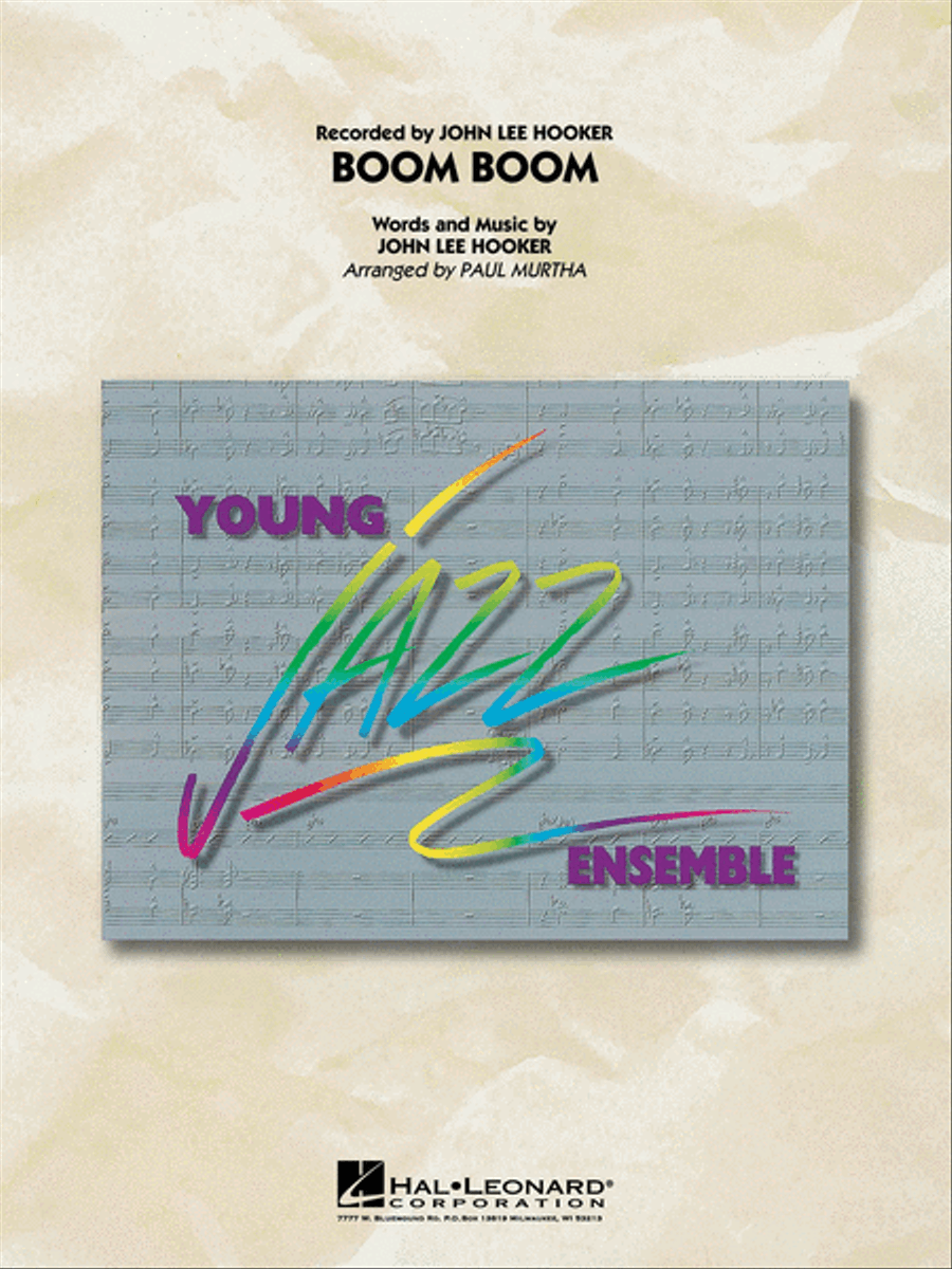 Boom Boom Boom Boom Jazz Ensemble scores gallery preview page 1