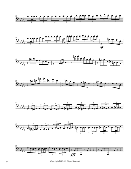 March Slave Trombone Quartet Part 3