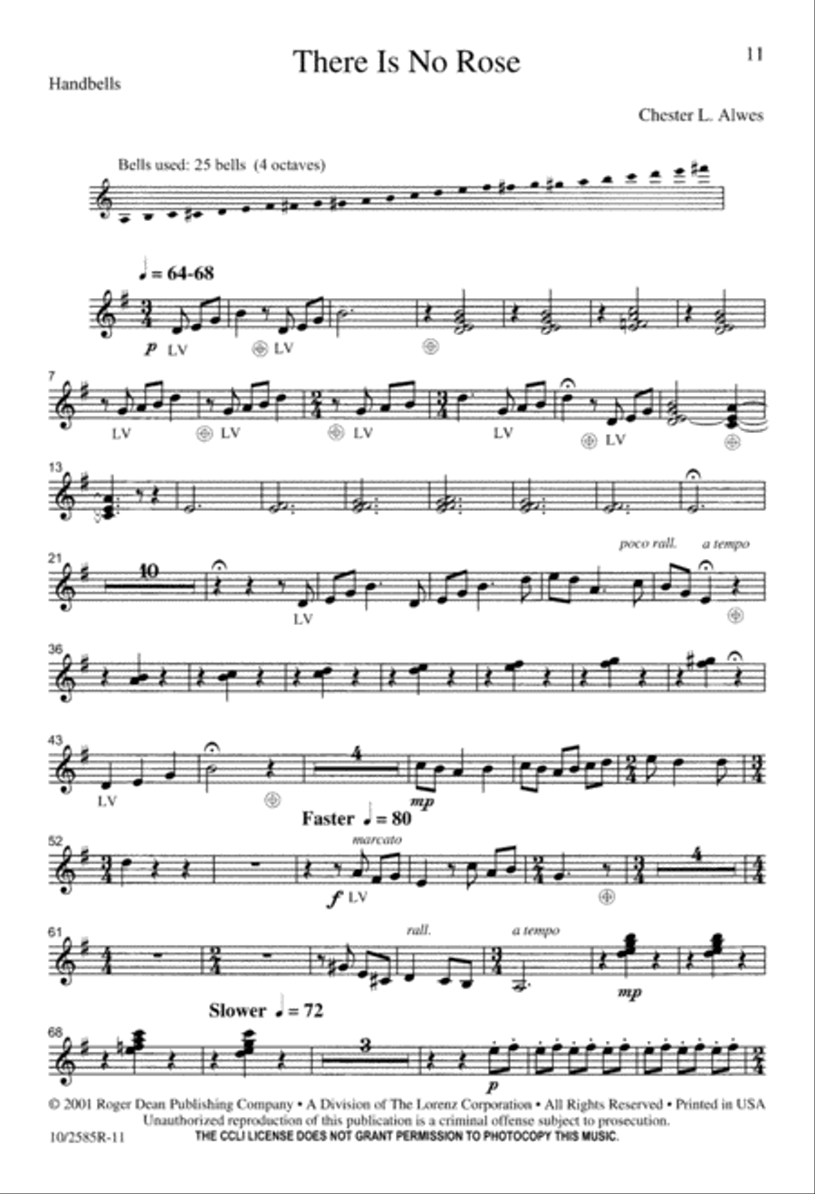 There is No Rose There is No Rose SSAA scores gallery preview page 11