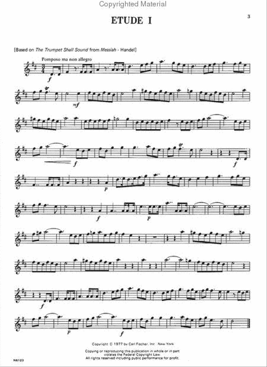 23 Orchestral Etudes 23 Orchestral Etudes School and Community scores gallery preview page 2