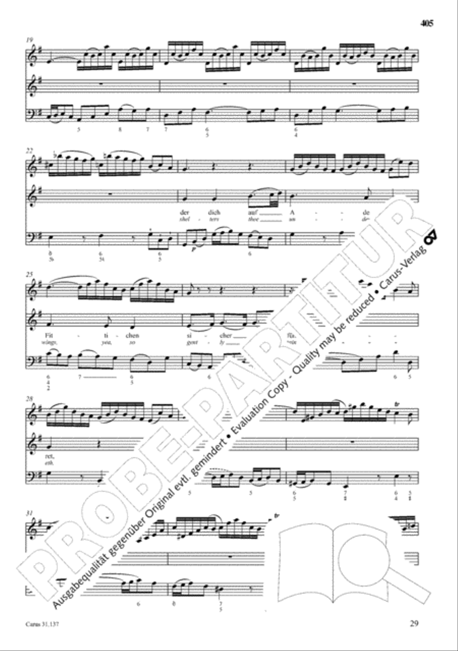 The Complete Sacred Vocal Works (Das geistliche Vokalwerk) Voice scores gallery preview page 406