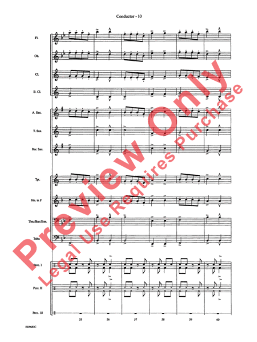 Christmas in Mexico Christmas in Mexico Concert Band scores gallery preview page 12