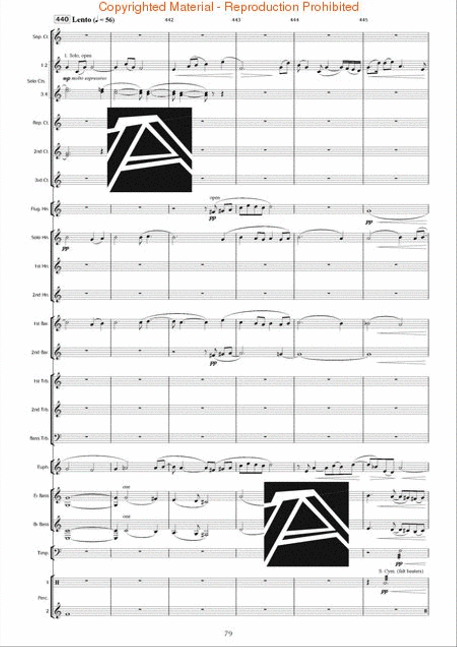 Surround Sound Brass Band scores gallery preview page 80