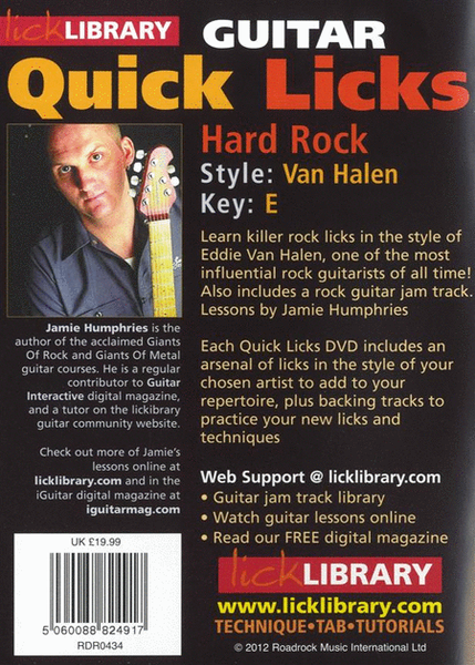 Quick Licks - Van Halen Hard Rock
