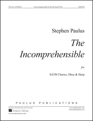 Book cover for Incomprehensible, The