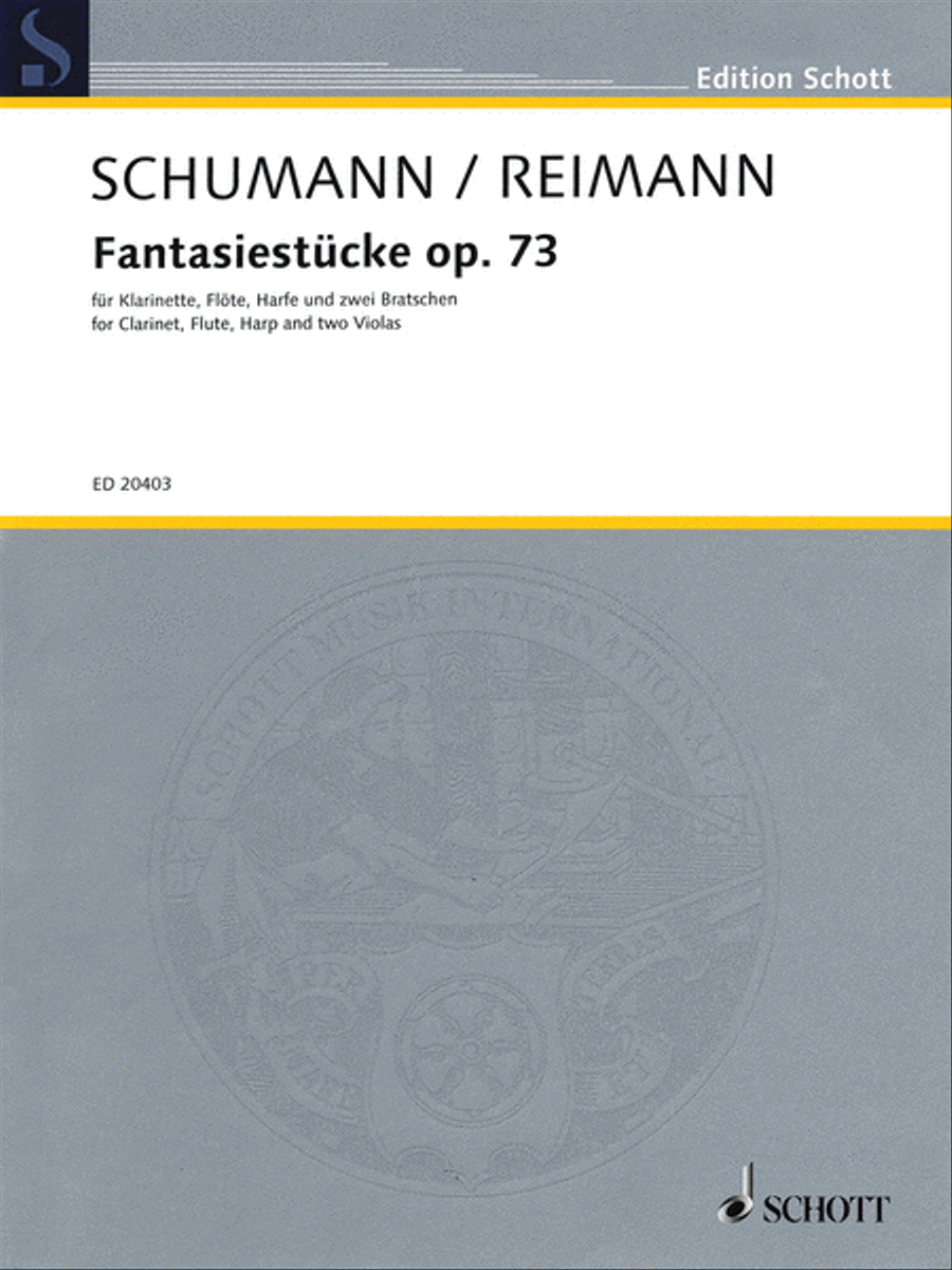 Fantasiestücke, Op. 73 Clarinet scores gallery preview page 1