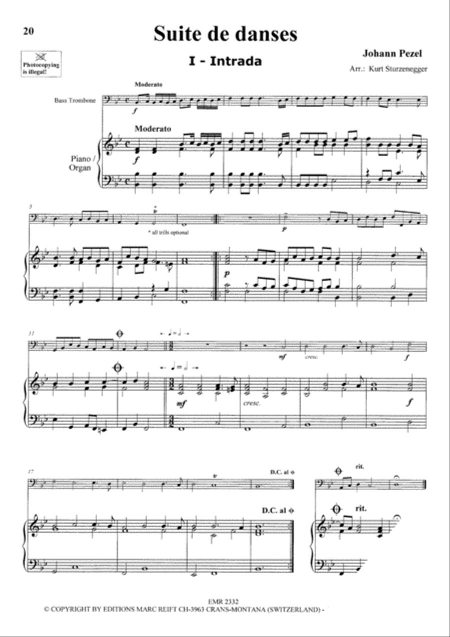 Baroque Masterpieces Trombone scores gallery preview page 7