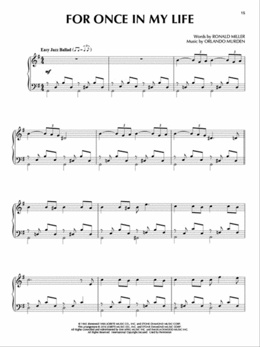 Stevie Wonder – All Jazzed Up! Piano Solo scores gallery preview page 5