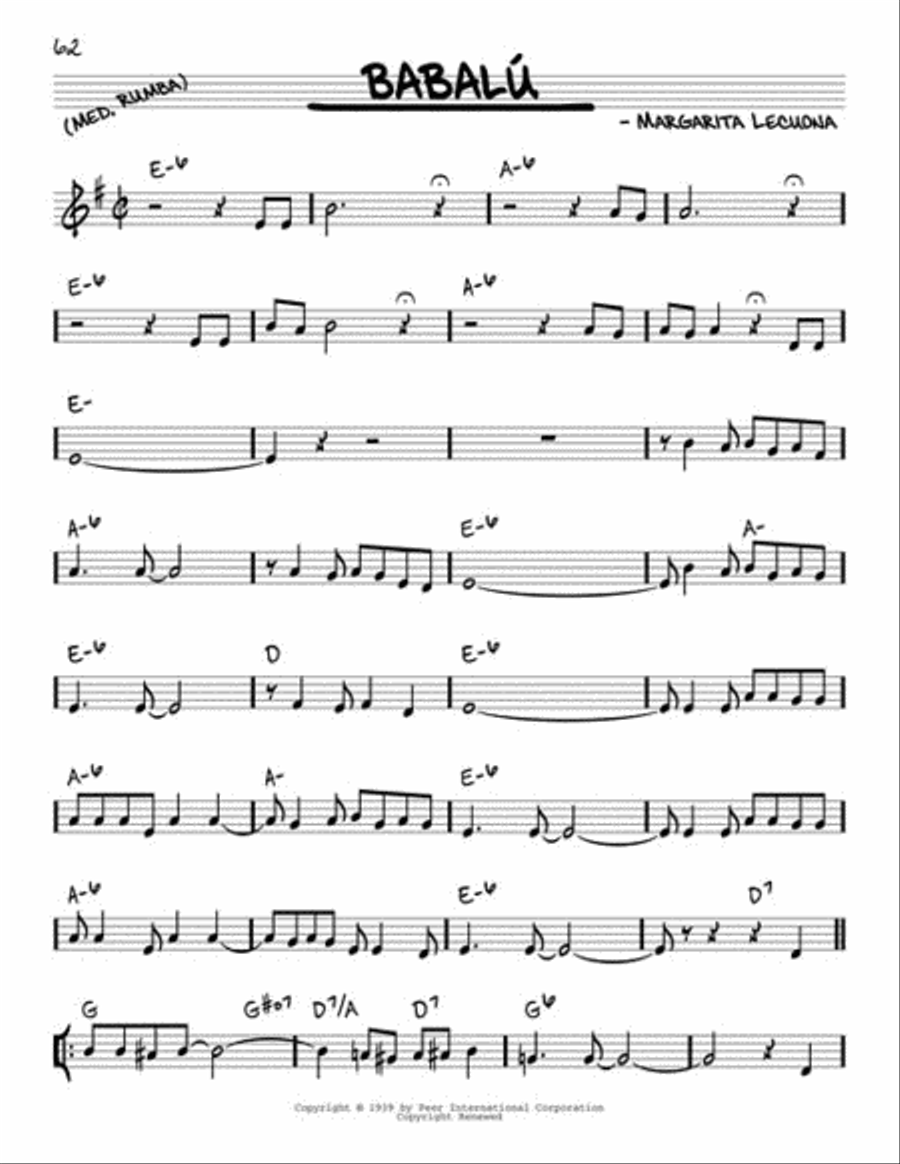 The Real Latin Book The Real Latin Book Piano scores gallery preview page 3