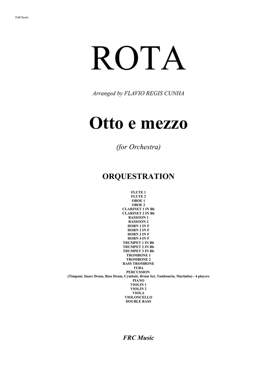 La Passerella Di Addio Full Orchestra scores gallery preview page 2