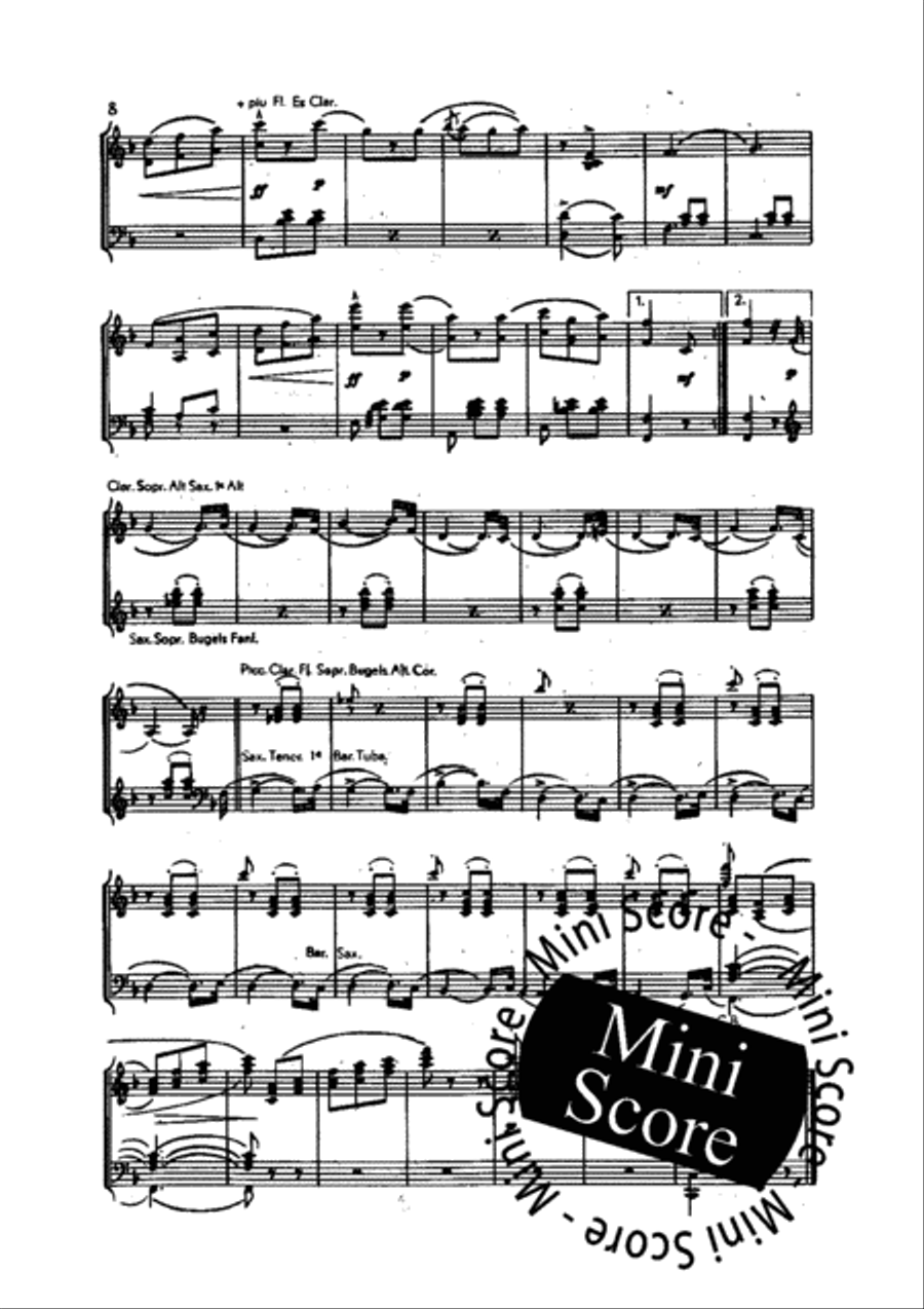 Coppelia Suite Concert Band scores gallery preview page 11