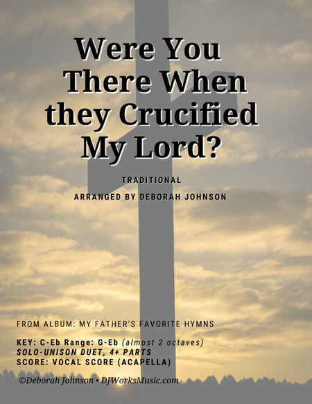 Were You There When They Crucified My Lord? image number null