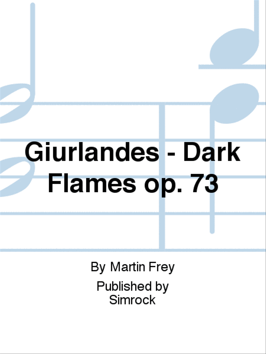 Giurlandes - Dark Flames op. 73 Piano Solo scores gallery preview page 1