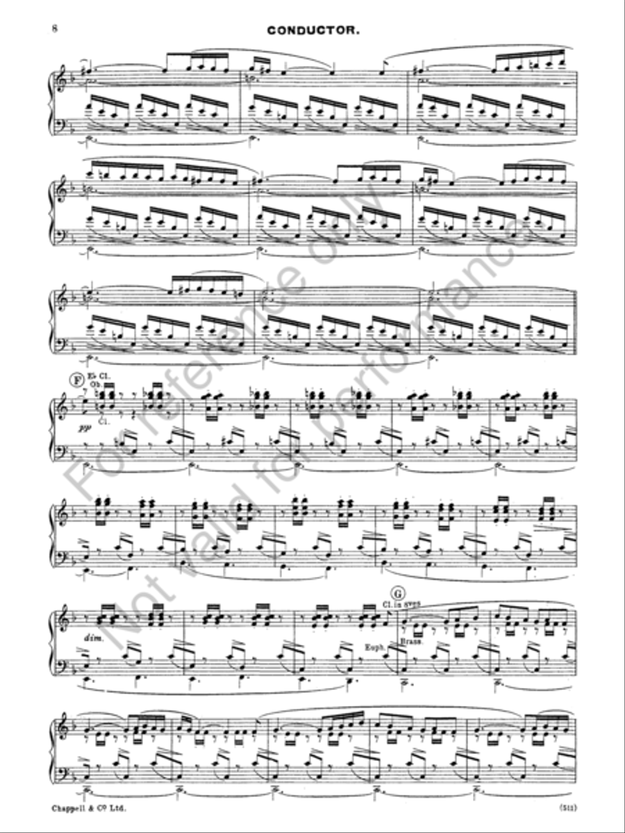 Africaine Concert Band scores gallery preview page 10