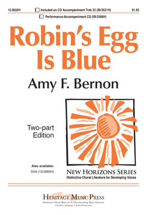 Book cover for Robin's Egg Is Blue