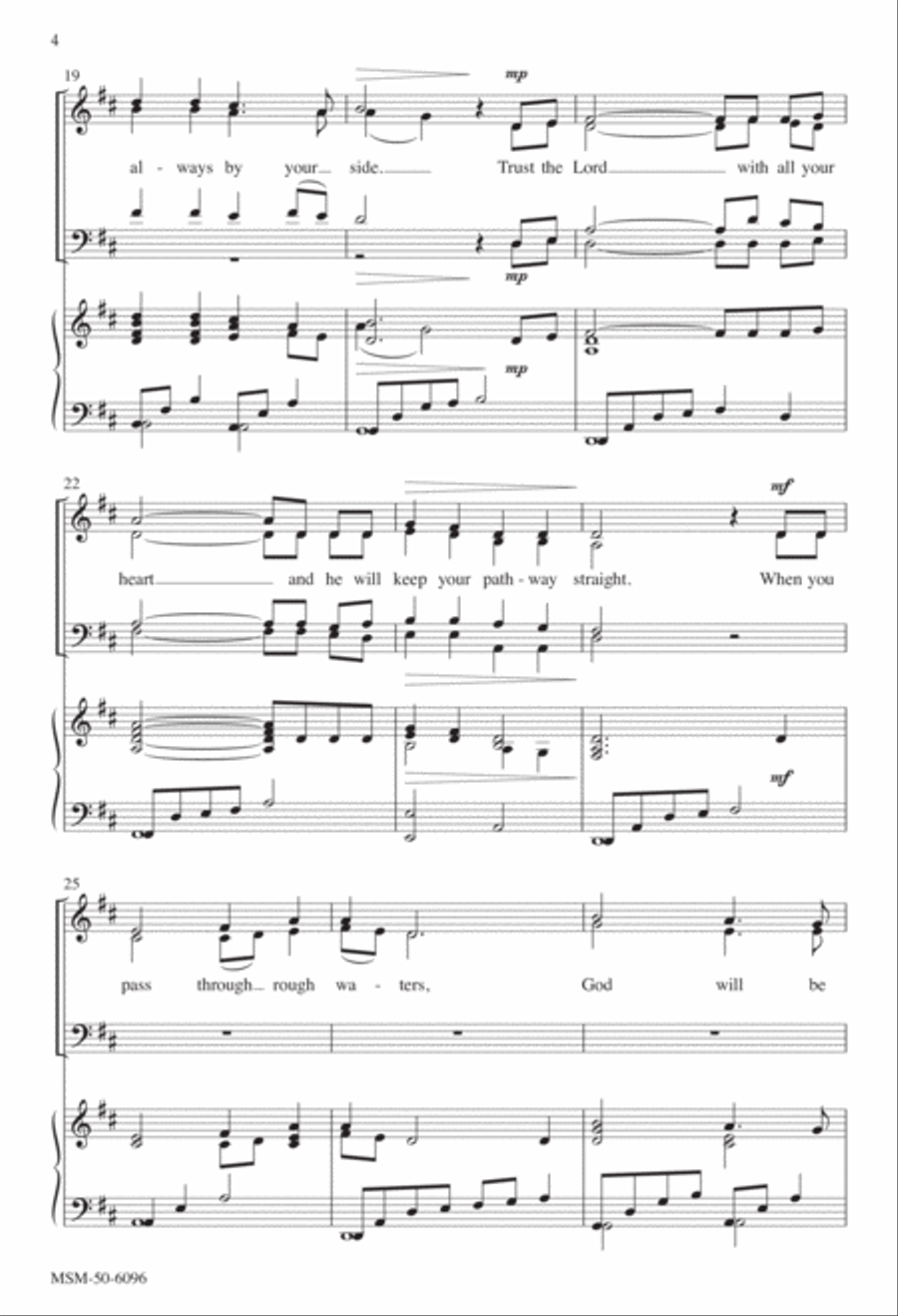 With All Your Heart 4-Part scores gallery preview page 4