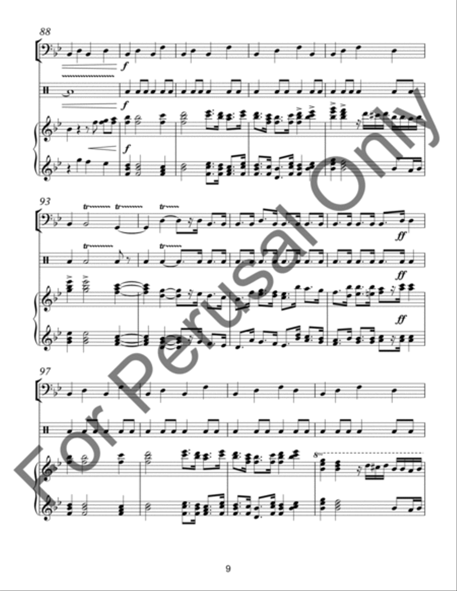 March To The Scaffold Percussion scores gallery preview page 10