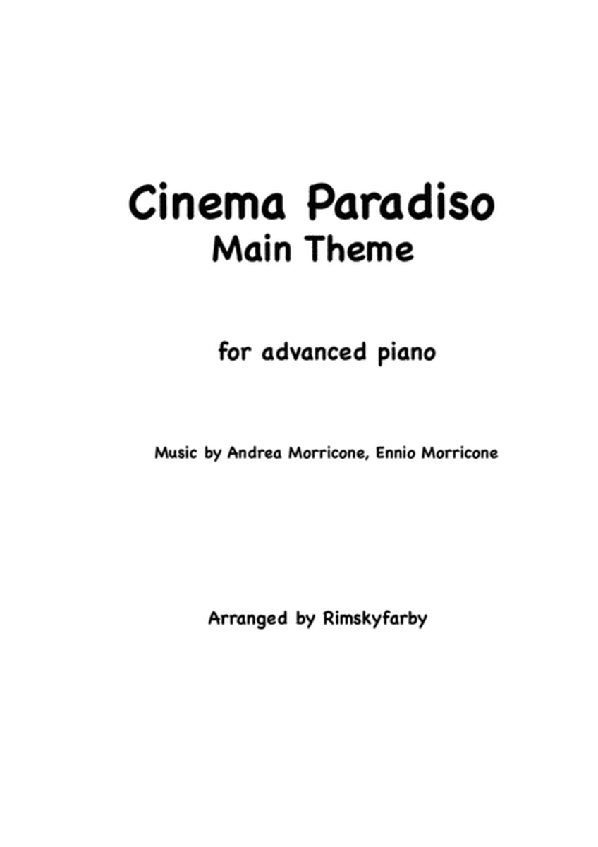 Cinema Paradiso (Main Theme) for advanced piano image number null