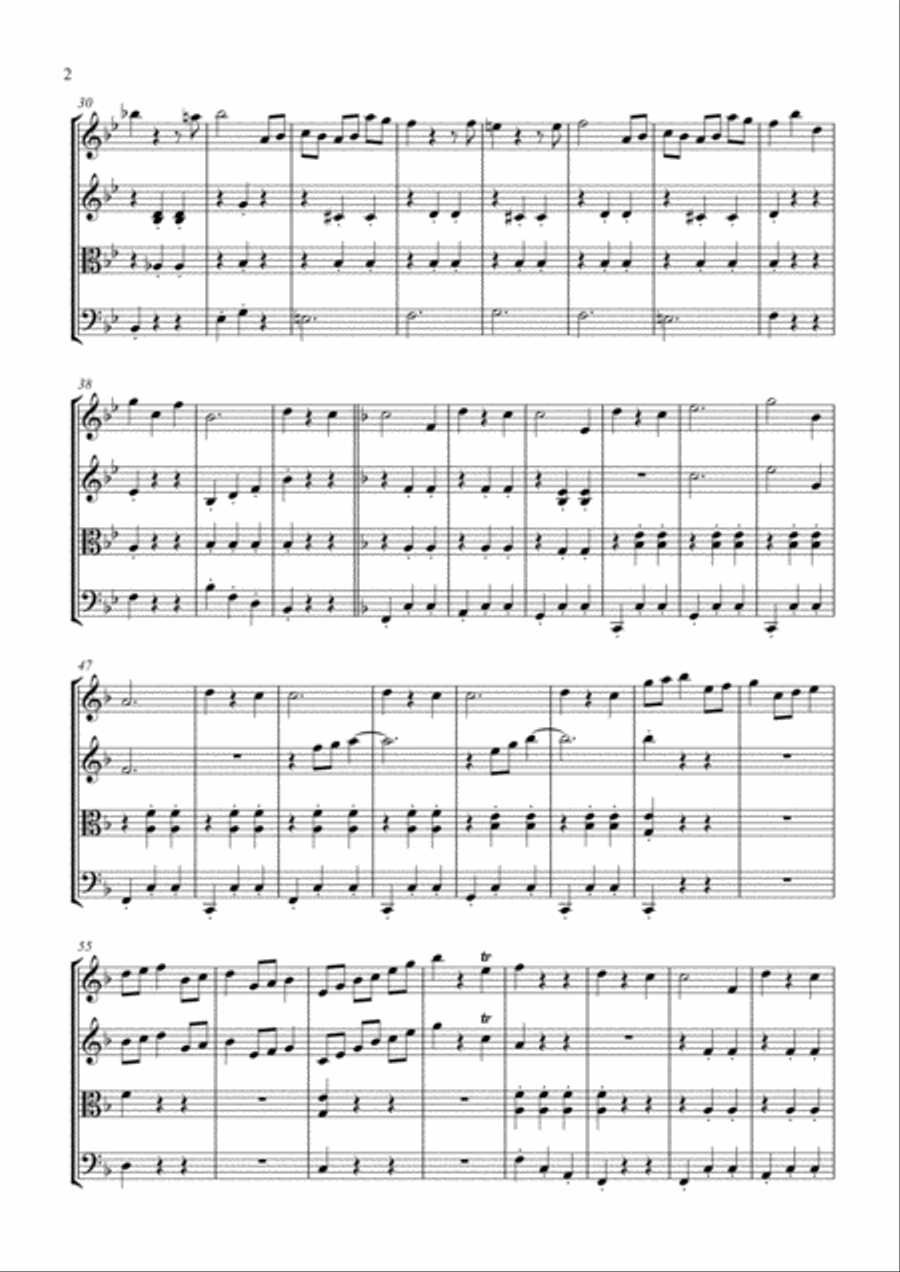 Voices of Spring String Quartet scores gallery preview page 3
