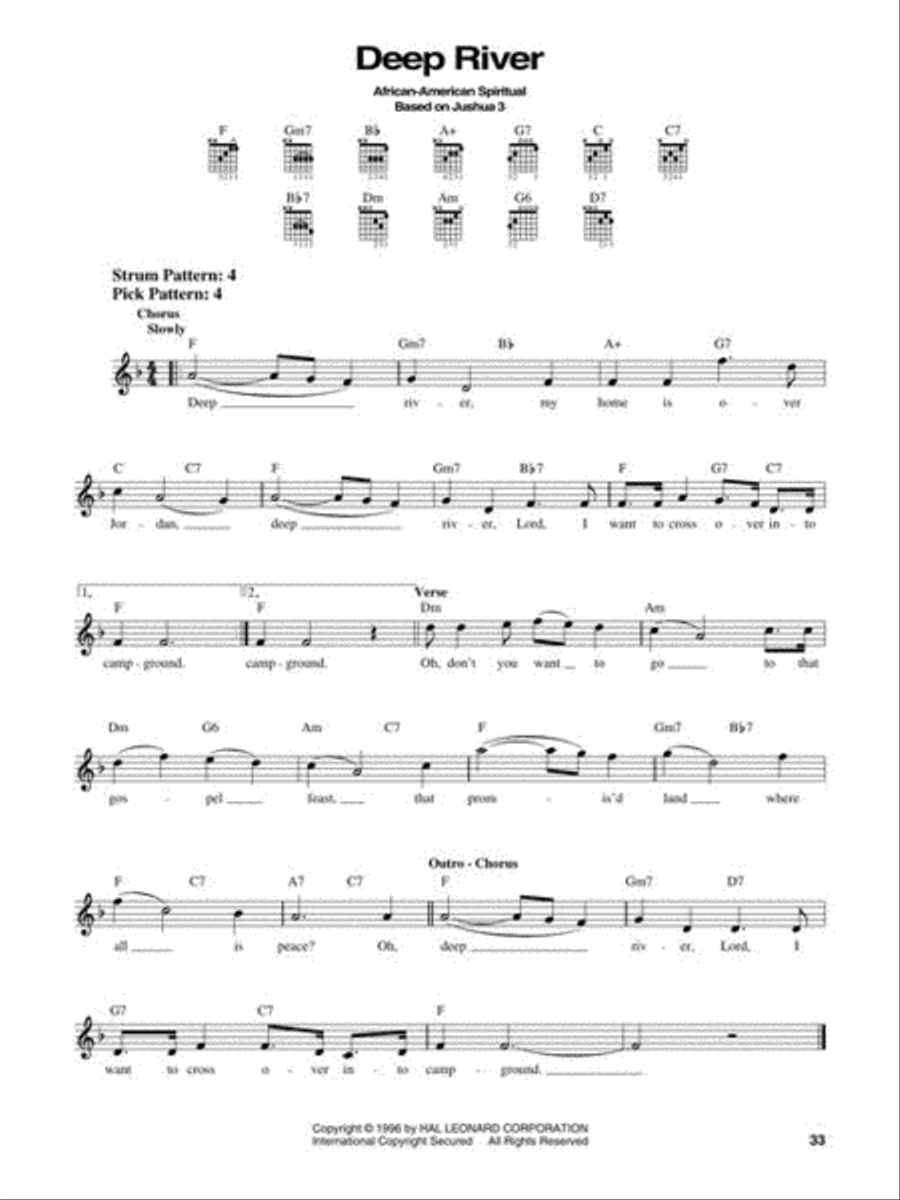 The Folksongs Book The Folksongs Book Acoustic Guitar scores gallery preview page 6