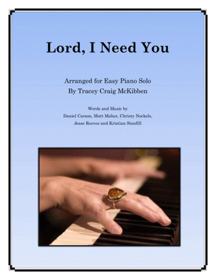 Book cover for Lord, I Need You