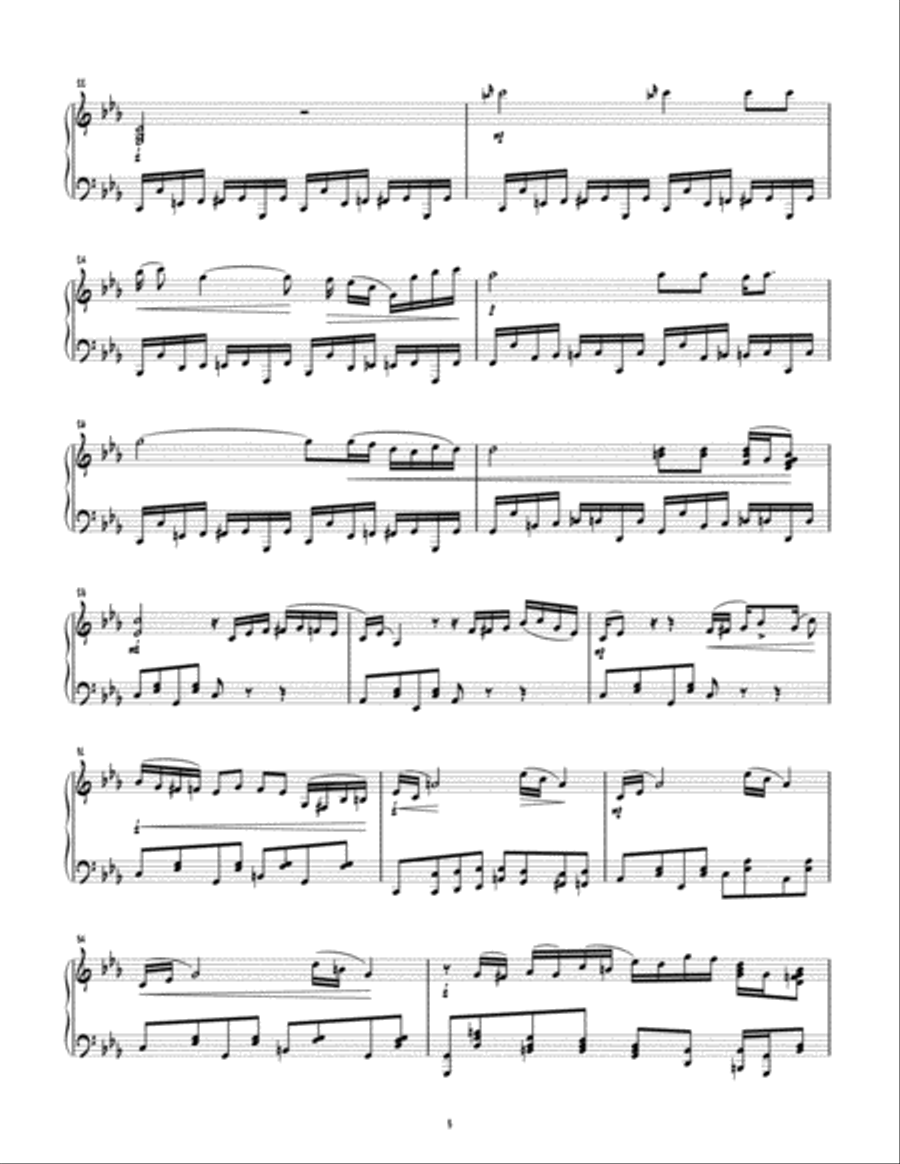 A Swartz Dream A Swartz Dream Piano Solo scores gallery preview page 3