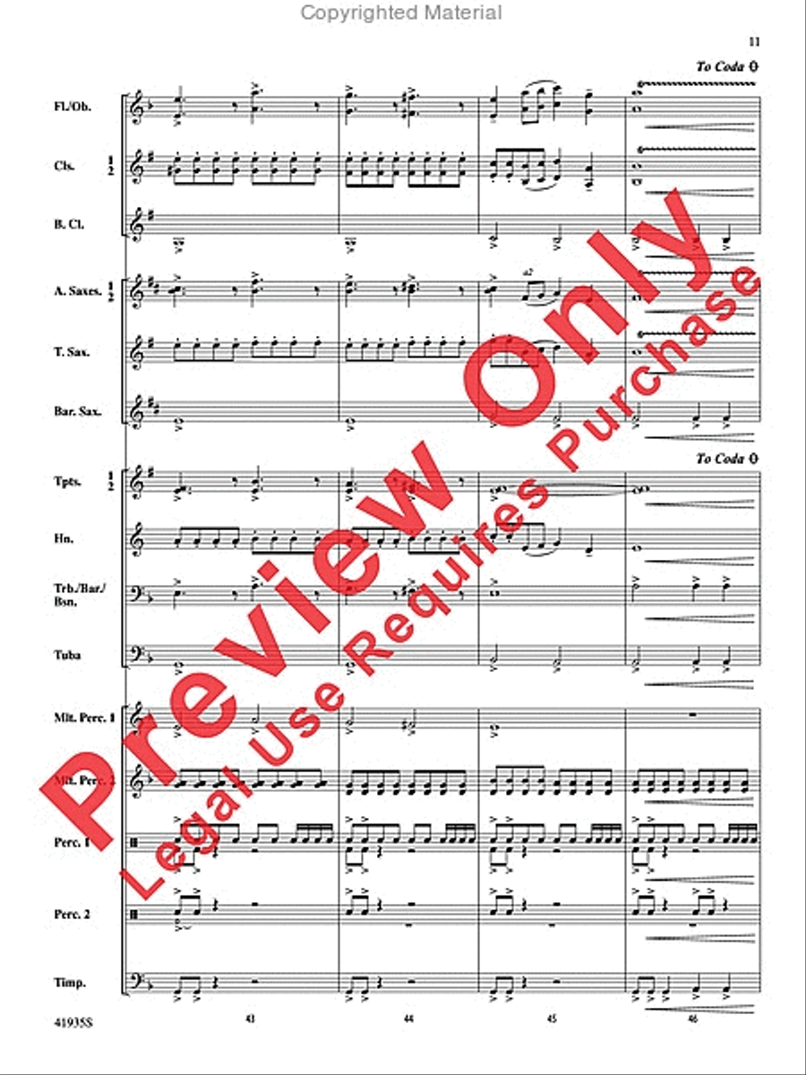 IronHeart Concert Band scores gallery preview page 11