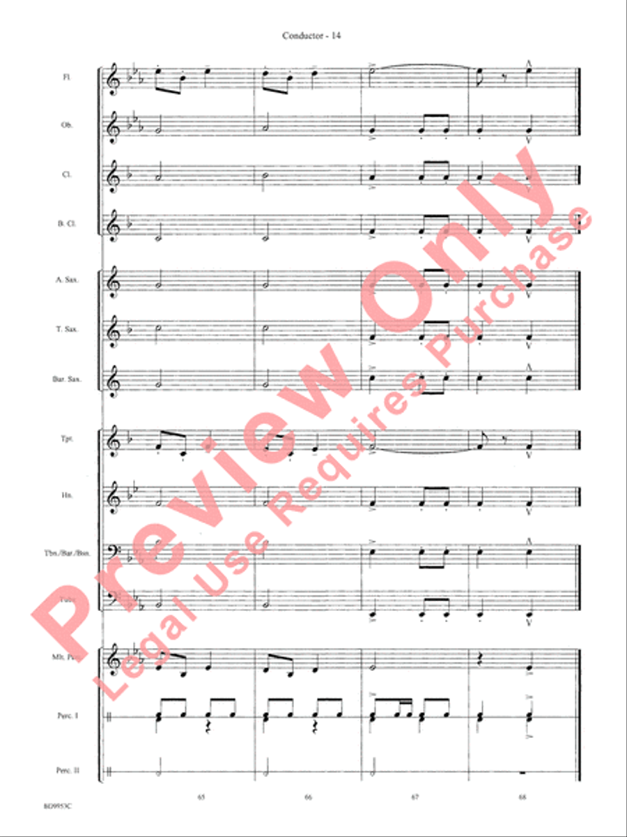 Manhattan Beach Manhattan Beach Concert Band scores gallery preview page 16