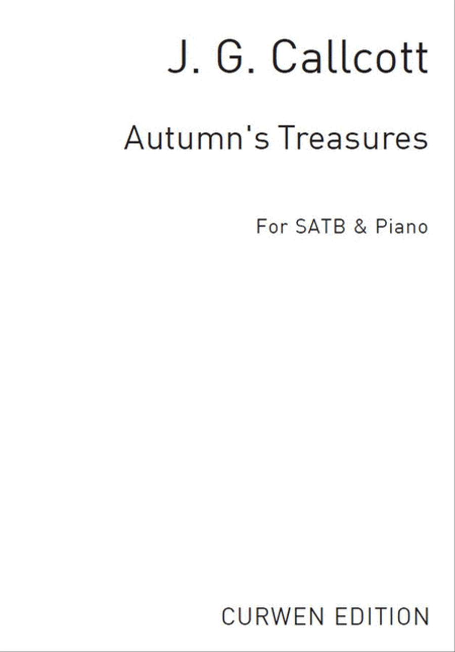 Autumns Treasures 4-Part scores gallery preview page 1