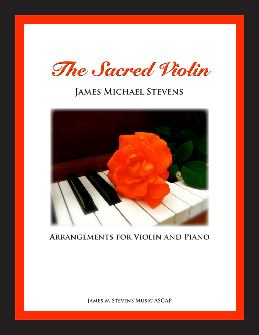 The Sacred Violin (arrangements for Solo Violin and Piano) Violin Solo scores gallery preview page 1