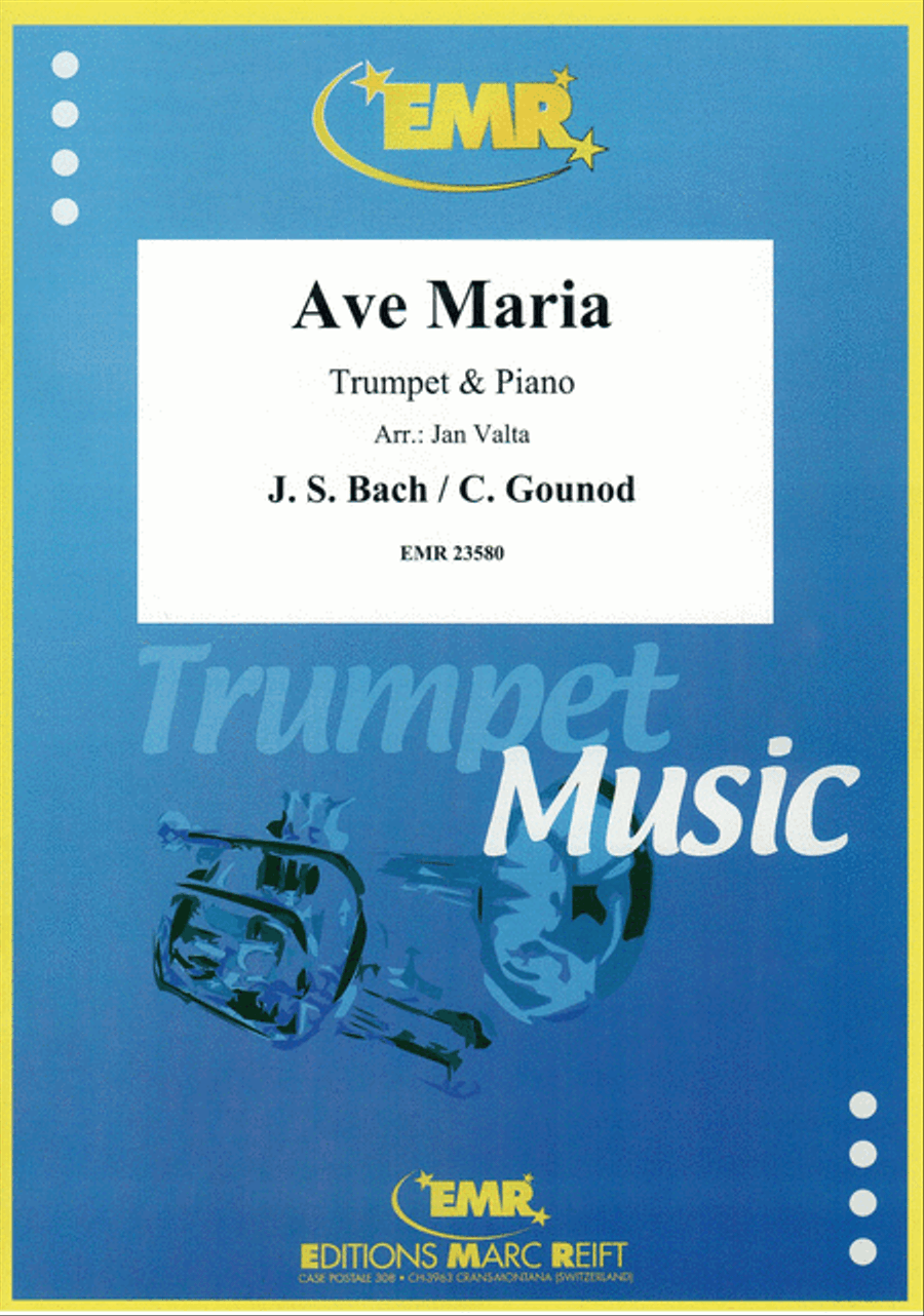 Ave Maria Trumpet Solo scores gallery preview page 1