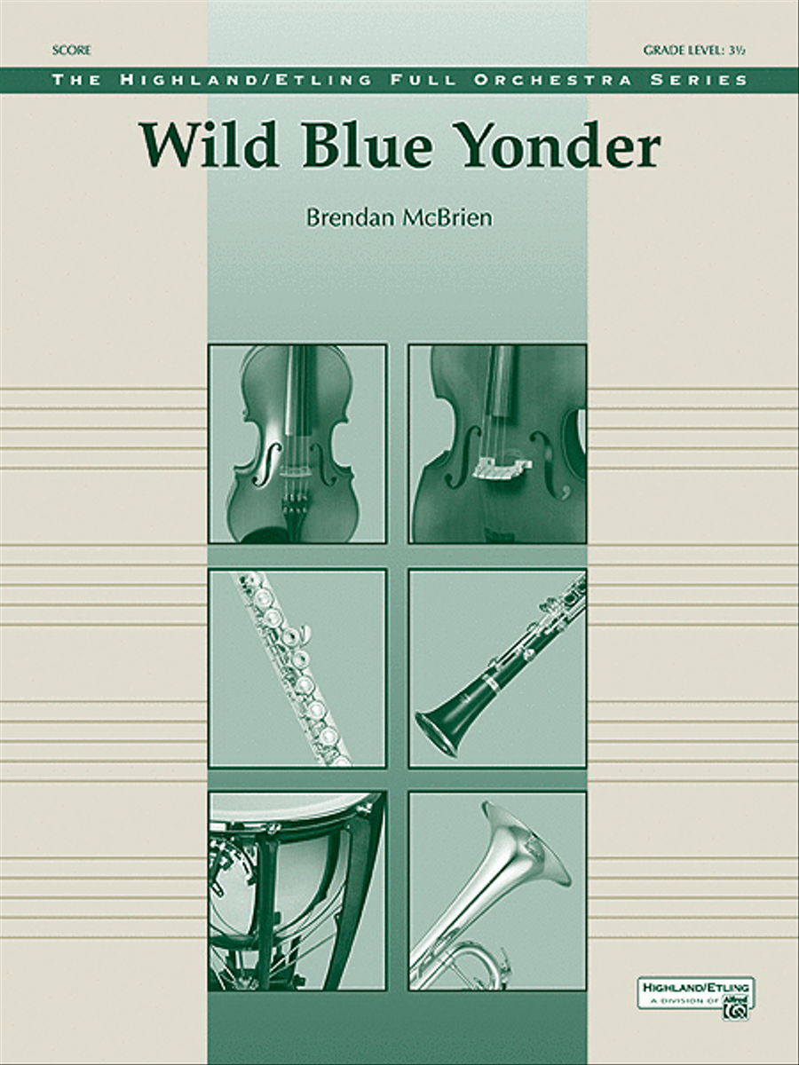 Wild Blue Yonder Wild Blue Yonder Full Orchestra scores gallery preview page 1