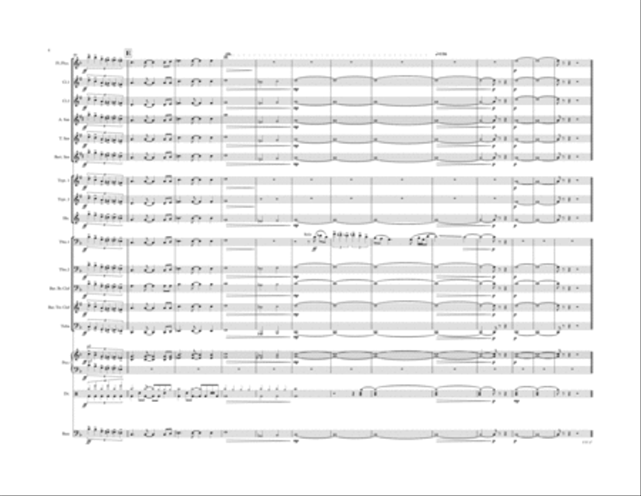 Sweet Child O' Mine Sweet Child O' Mine Marching Band scores gallery preview page 4