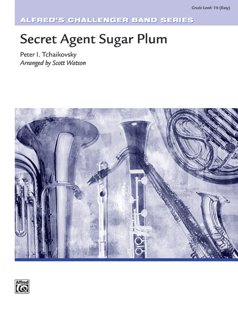 Secret Agent Sugar Plum Concert Band scores gallery preview page 1