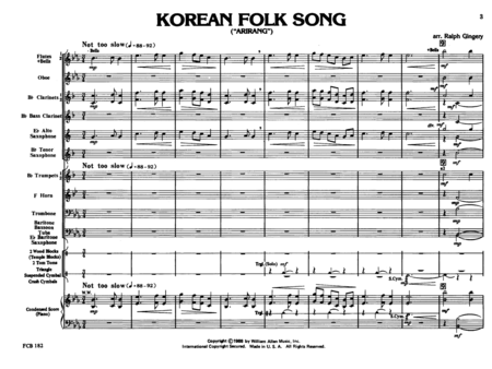 Korean Folk Song image number null
