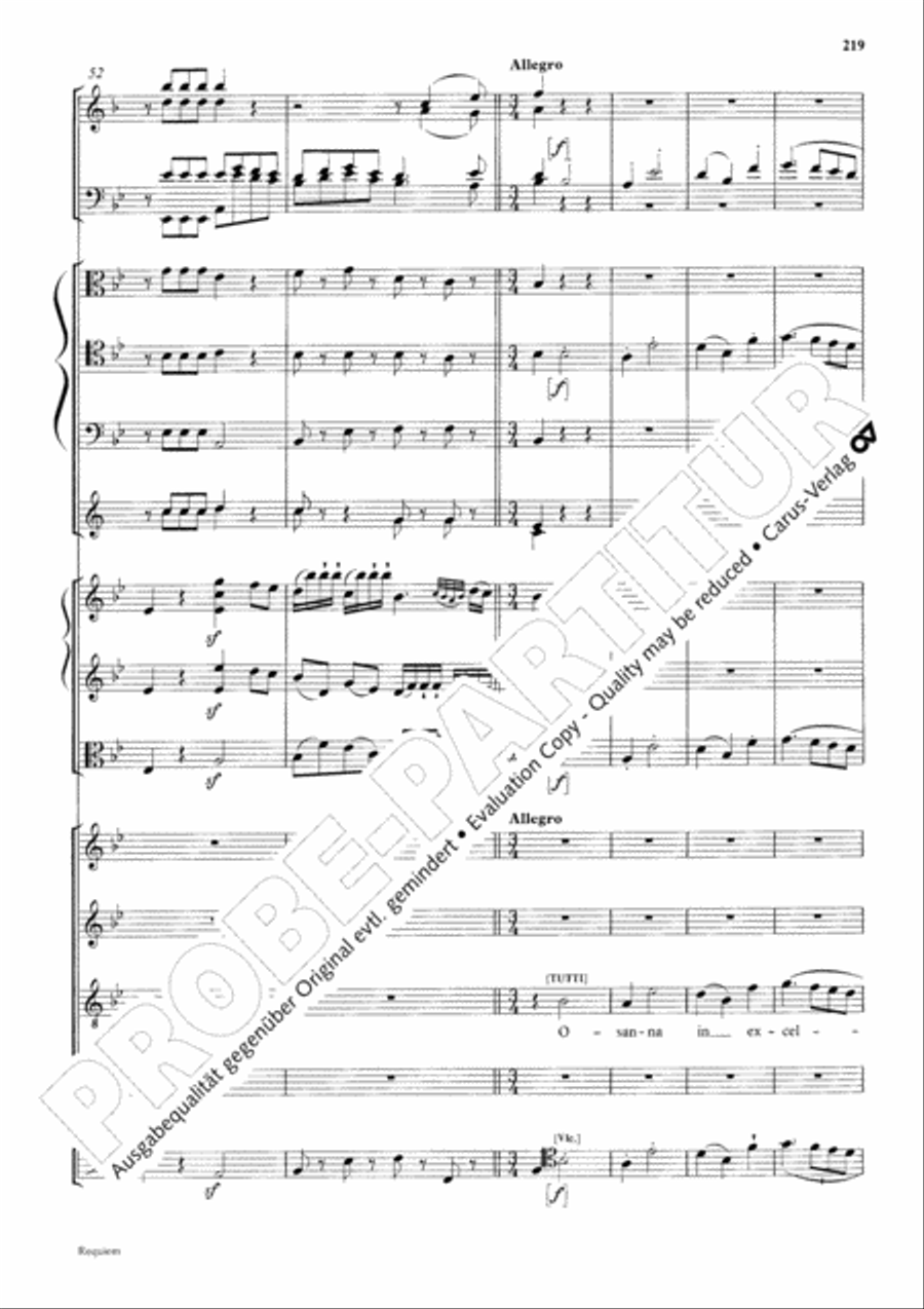 Requiem Requiem 4-Part scores gallery preview page 226