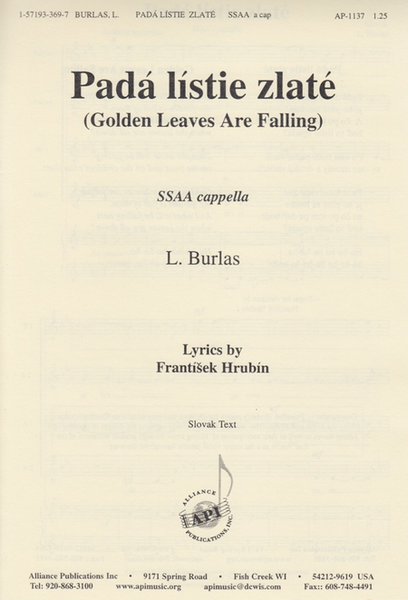 Pada Listie Zlate/Golden Leaves