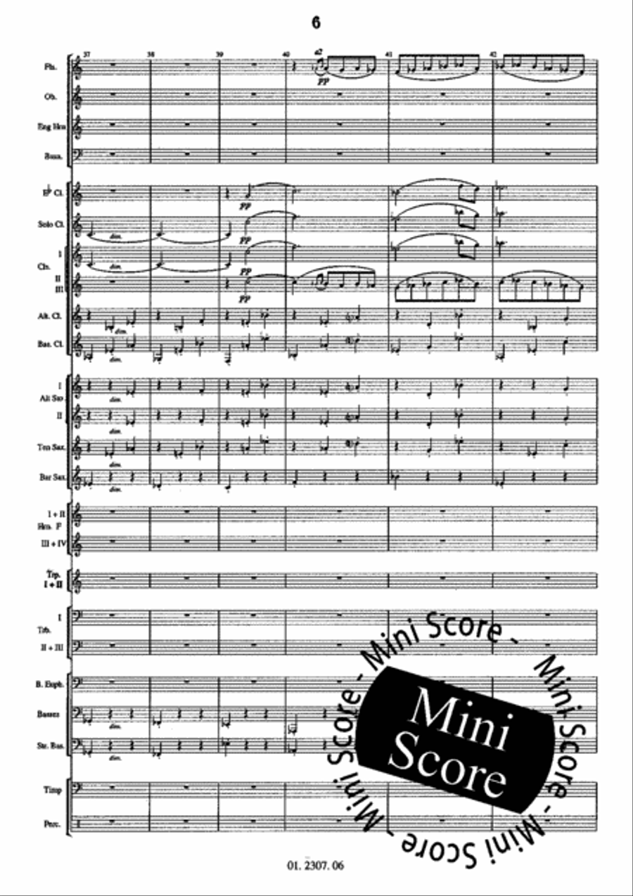 Goyescas Goyescas Concert Band scores gallery preview page 10