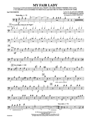 My Fair Lady (Medley): 2nd Trombone