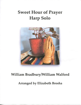 Book cover for Sweet Hour of Prayer Harp Solo