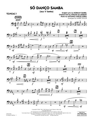 Book cover for Só Danço Samba (Jazz 'n' Samba) (arr. Mark Taylor) - Trombone 3