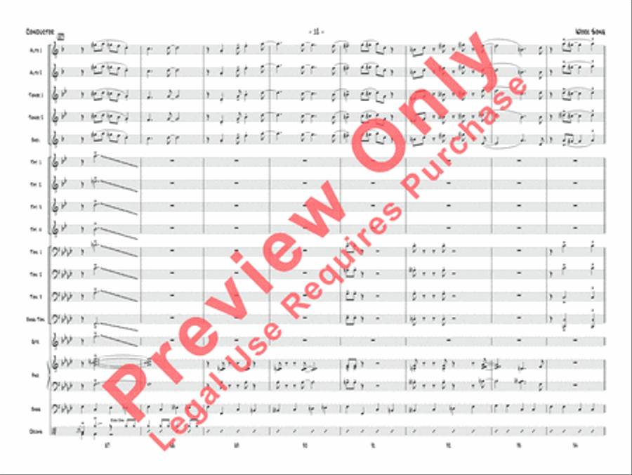 Work Song Jazz Ensemble scores gallery preview page 33