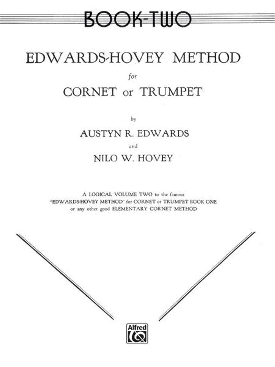 Edwards-Hovey Method for Cornet or Trumpet, Book 2