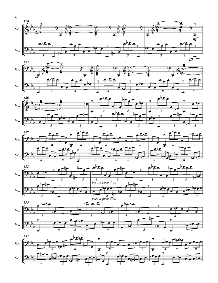 Palindromicanon String Duet scores gallery preview page 6