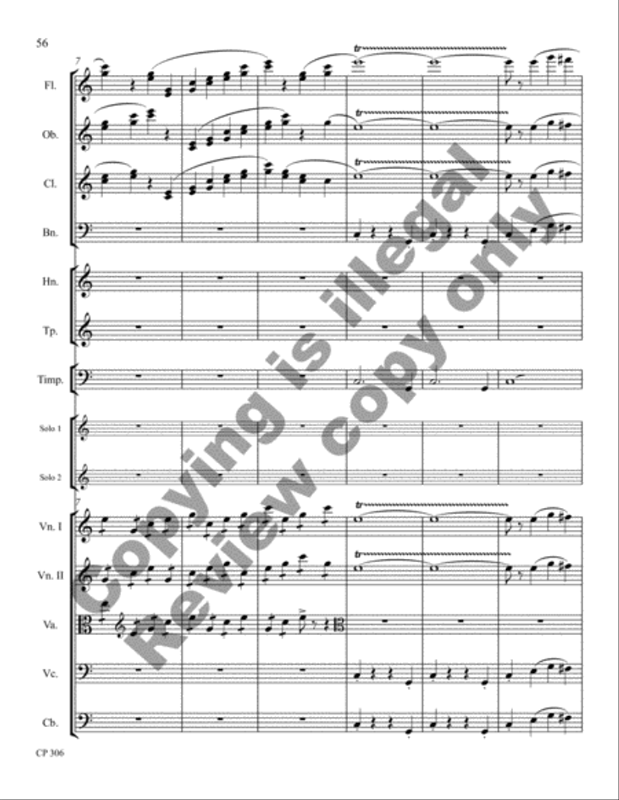 Little Suite Full Orchestra scores gallery preview page 136