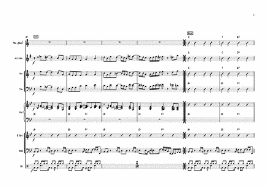 Mercy, Mercy, Mercy Small Ensemble scores gallery preview page 6