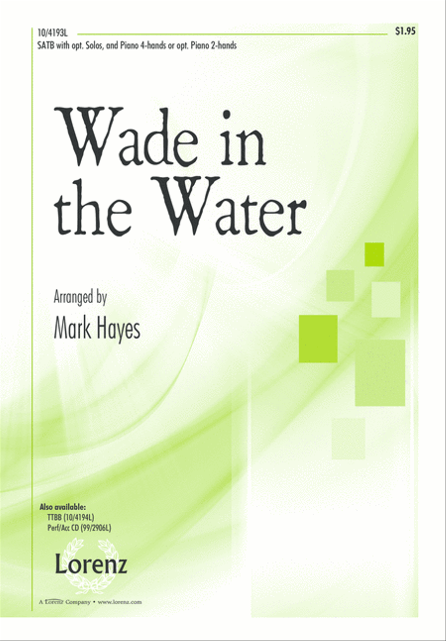 Wade in the Water Wade in the Water 4-Part scores gallery preview page 2