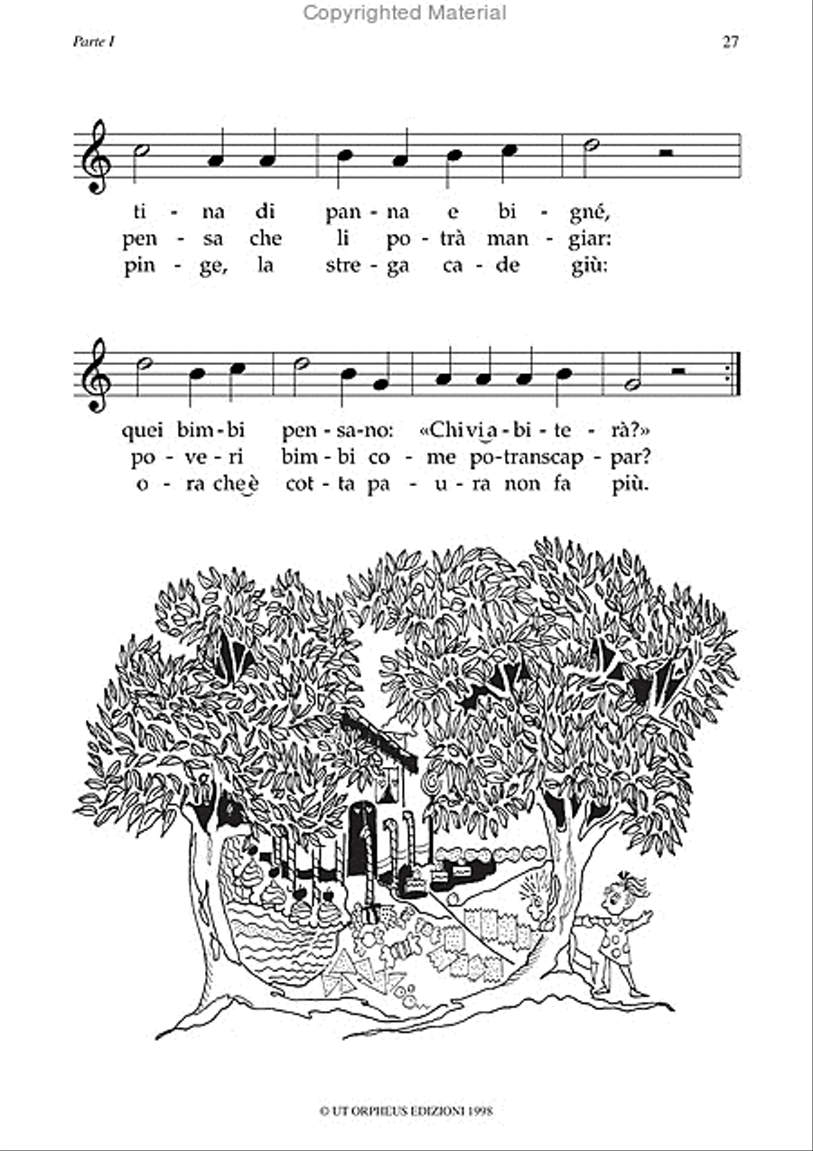 La mia musica per chitarra. Guitar Method for Children Acoustic Guitar scores gallery preview page 4