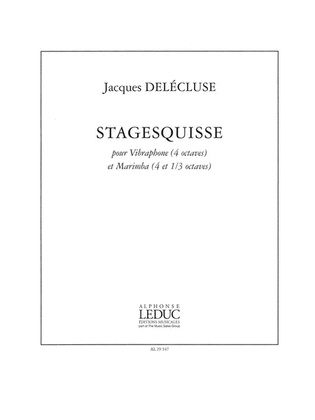 Book cover for Stagesquisse (percussions 2)